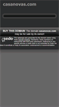 Mobile Screenshot of casanovas.com
